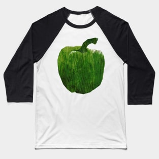 Green Pepper Baseball T-Shirt